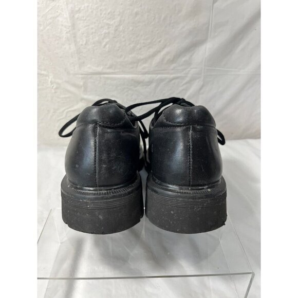Dr Martens 9258 PLATFORM ENGLAND Black Leather Lace Up Shoes Men\'s SIZE 9 main image 10